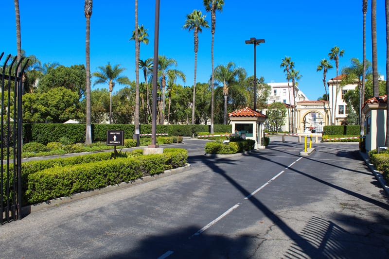 Landscaping installation at Paramount Studios